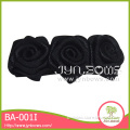 Korean fashion baby stylish black ribbon selling hair bow